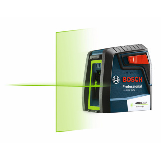 Bosch GLL40-20G Self-Leveling Tripod Ready Cross-Line Laser - Green Beam