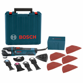 Bosch GOP40-30C Corded 32 pc. StarlockPlus Oscillating Multi-Tool Kit (1) Case, 120V 4.0A