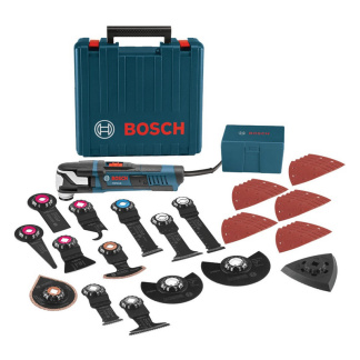 Bosch GOP55-36C2 Corded 40 pc. StarlockMax Oscillating Multi-Tool Kit (1) Case, 120V 5.5A