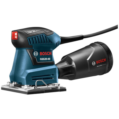 Bosch GSS20-40 Corded 1/4 Sheet Orbital Finishing Sander, 120V 2A