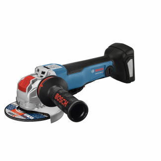 Bosch GWX18V-50PCN Cordless 18V X-LOCK EC Brushless Connected-Ready 4-1/2"-5" Angle Grinder No Lock-On Paddle Switch - Tool Only