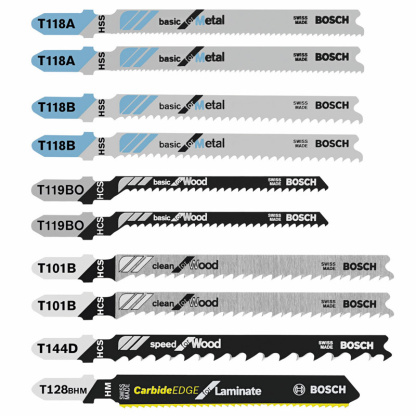 Bosch t discount shank blades