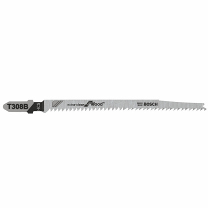 Bosch T308B 4 5 8 12TPI HCS Jig Saw Blades Clean Wood MDF