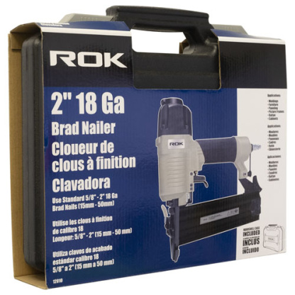 ROK 12010 2IN 18 GA BRAD NAILER