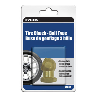 ROK 14034 TIRE CHUCK - BALL TYPE
