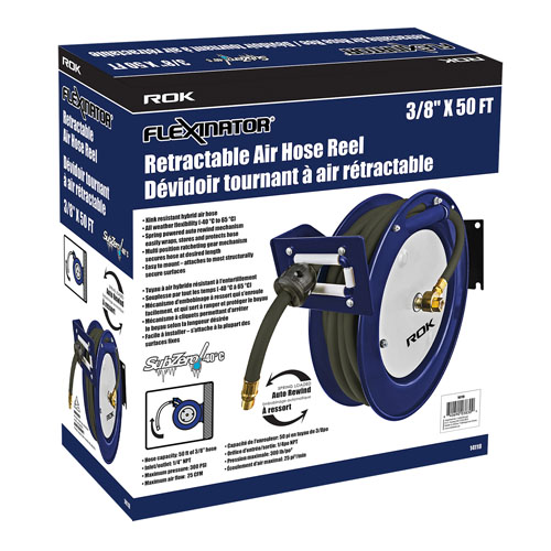 ROK 14118 RETRACT HYBRID AIR HOSE 3/8X50