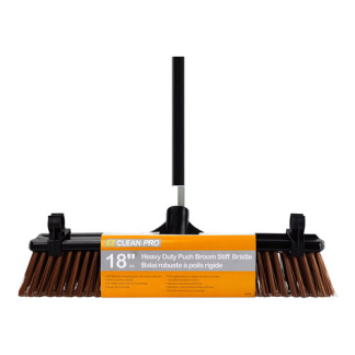 EZ CLEAN PRO 177778 Push Broom HD 60" Stiff Bristl