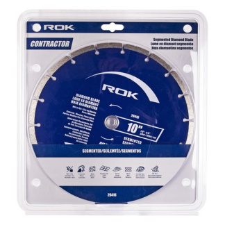 ROK 26416 10IN SEGMENTED DIAMOND BLADE