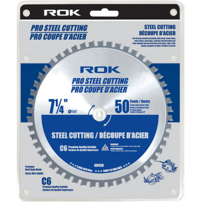 ROK 40430 7 1/4 X50T STEEL CUTTING