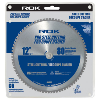 ROK 40432 12 X 80T STEEL CUTTING