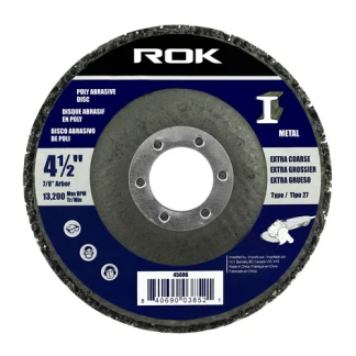 ROK 45086 4 1/2 poly abrasive disc