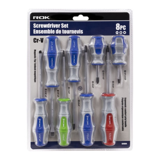 ROK 64084 8 PC SCREWDRIVER SET