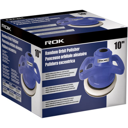 ROK 80587 10IN RANDOM ORBIT POLISHER