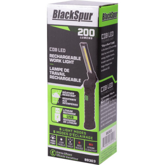 BLACKSPUR 89303 RECHARGEABLE WORK LIGHT