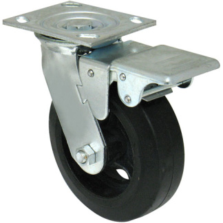 SHOPRO C000438 4IN CASTER W/FRONT BRAKE