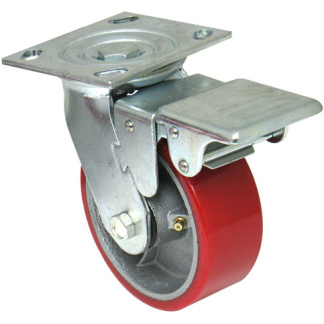 SHOPRO C000520 6" CASTER WITH FRONT BRAKE