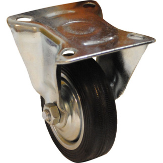 SHOPRO C001250 Caster Rubber Fixed 3"