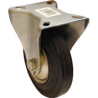 SHOPRO C001310 Caster Rubber Fixed 5"