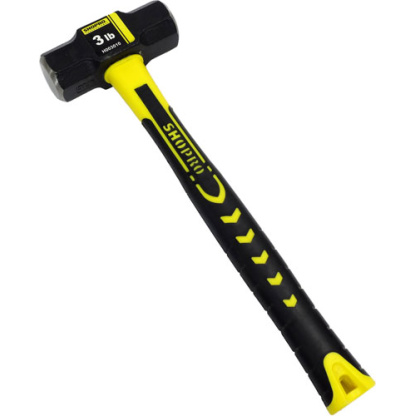 SHOPRO H003010 Hammer Sledge 3lb 2-Tone FBG H