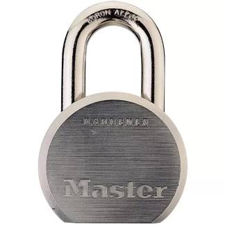 Holland ML930DPF MASTER LOCK Solid Steel Padlock Re-keyable 1-1/8"h x 7/8"w