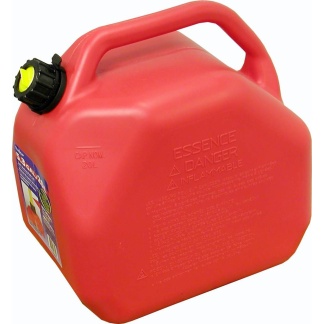 Scepter 07622 SCAB20 Self Vented Red Gas Can 20 L / 5.3 Gal - HOL-SCAB20