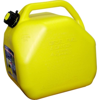 Scepter 07649 SC-D20 Self Vented Yellow Diesel Can 20 L / 5.3 Gal - HOL-SCD20