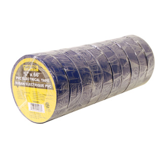 SHOPRO T002255 Tape PVC 3/4"x66' Blue