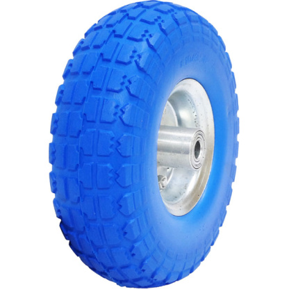 SHOPRO T008796 Tire Flat-Free 10"" PU Blue
