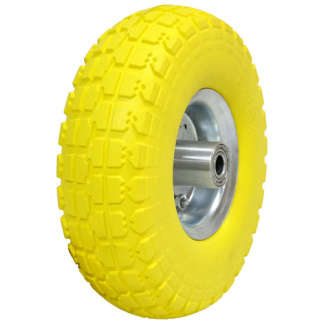SHOPRO T008798 Tire Flat-Free 10"" PU Yellow