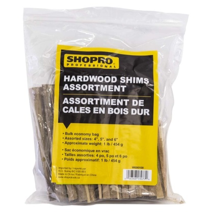 SHOPRO W000100 hardwood shims