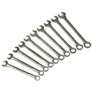 SHOPRO W009600 10PC SAE Jumbo Combination Wrench Set