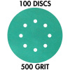 Klingspor 353159 FP 77 K T-ACT GLS5 5" H&L 8-Hole 800 Grit Sanding Discs, 100PK