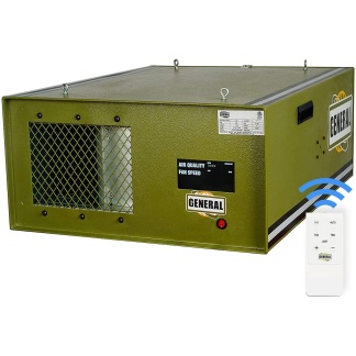 General 10-1000 M1 1/5HP 3 Speed 1068 CFM Air Filtration System