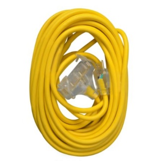Southwire 4188SW8802 50' 3 Outlet Extension Cord SJTW 12/3 15A