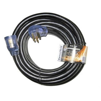 PowerWeld PCE-50 50' Welders Power Cable Extension