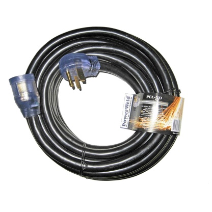 PowerWeld PCE-50 50' Welders Power Cable Extension