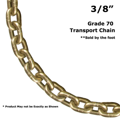 Vanguard Steel 3807 0024 3/8" Grade 70 Transport Chain