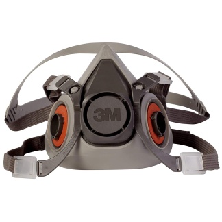 3M 6200 Half Facepiece Reusable Respirator - Medium Half Mask