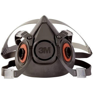 3M 6300 Half Facepiece Reusable Respirator - Large Half Mask