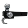 Side View Braber Equipment 64.500.326 Heavy Duty Chrome Plated Triple Type Mount