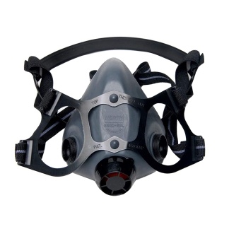 North 550030M Medium 5500 Series Half Mask Respirator - Half Facepiece
