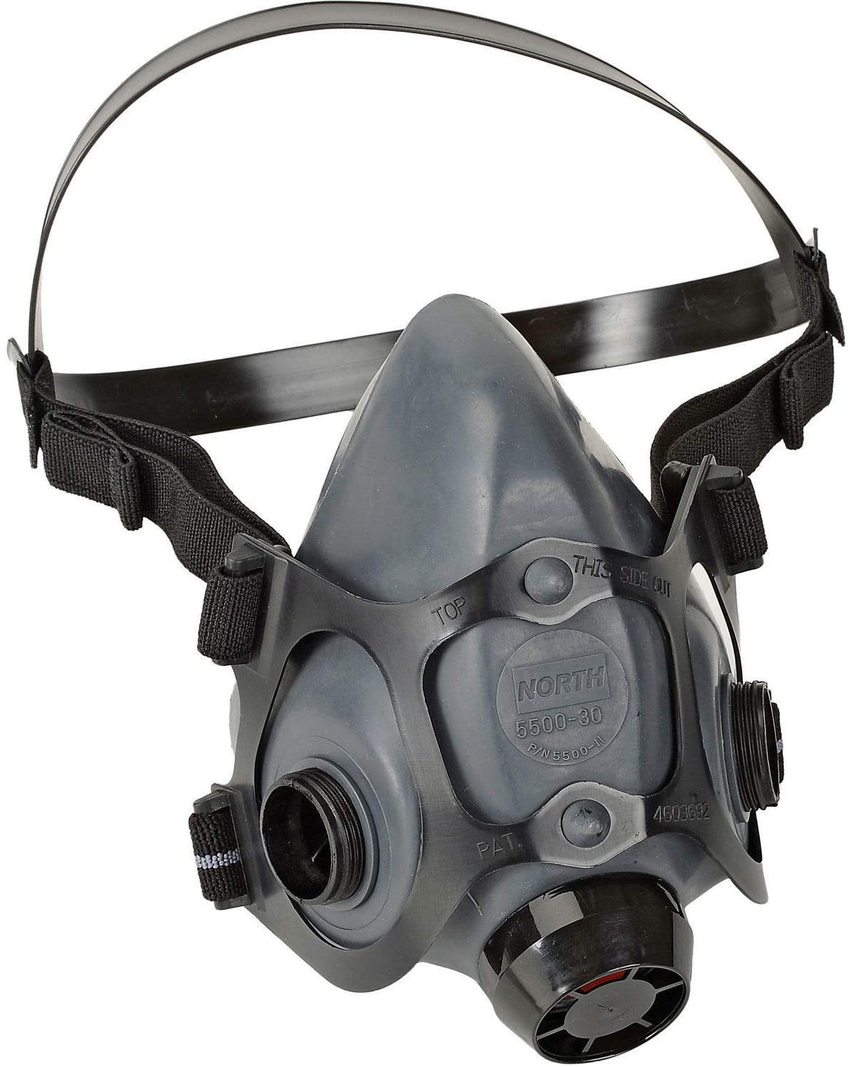 North 550030S Small 5500 Series Half Mask Respirator – Half Facepiece ...