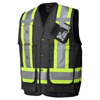 Pioneer V1010670-XXL CSA Surveyors / Supervisors Safety Vest, Size 2X-Large