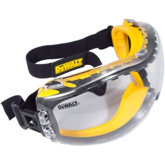 DEWALT DPG82 Concealer Clear Safety Goggles