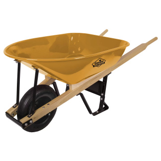 Garant GIFS500 Pro Series 5 cu. ft. Heavy-Duty Contractor Grade Wheelbarrow, with Air Tire