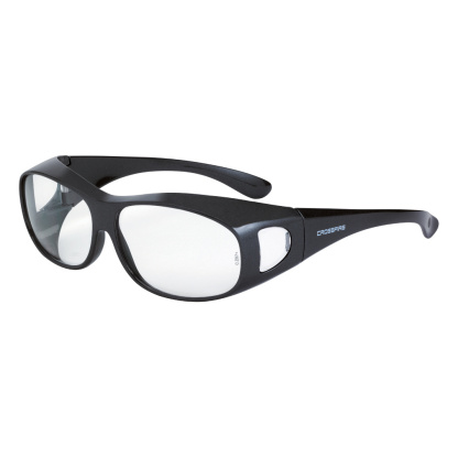 Radians 3114 Crossfire OG3 Over the Glass Safety Eyewear, Clear Lens