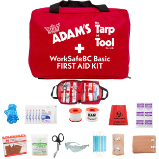 Ram International FSWCBB Work Safe BC Basic First Aid Kit