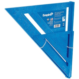 Empire E396P 7" & 12" Polycast Rafter Square Set