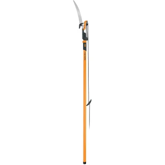 Fiskars 393981-1003 7'-14' Power-Lever Extendable Pole Saw & Pruner