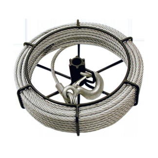 Jet 111152 JET 3/4 TON 66' CABLE ASSEMBLY FOR JET/SUMO WIREGRIP PULLER JG 75/SGP 75A